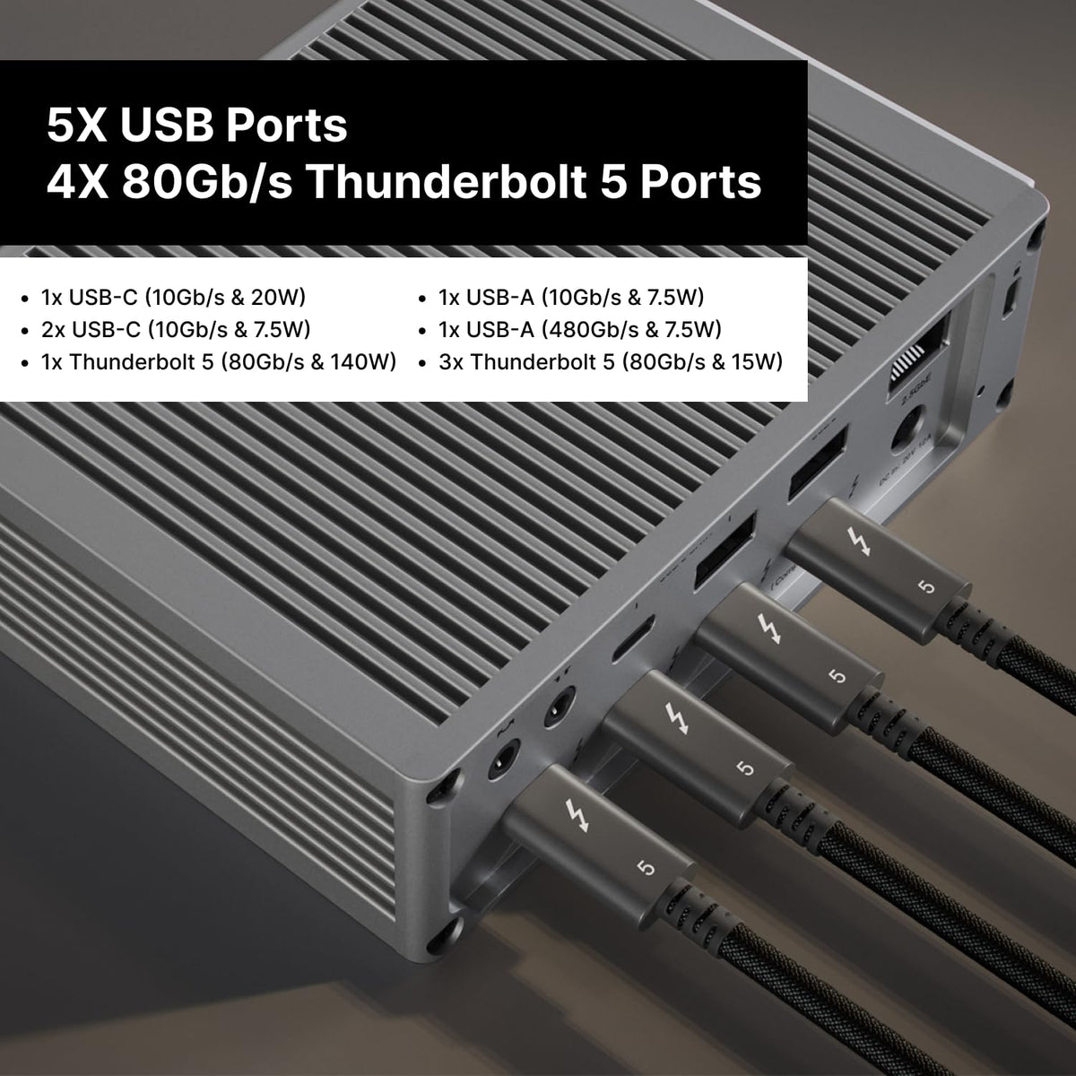 Thunderbolt 5 Docking Station
