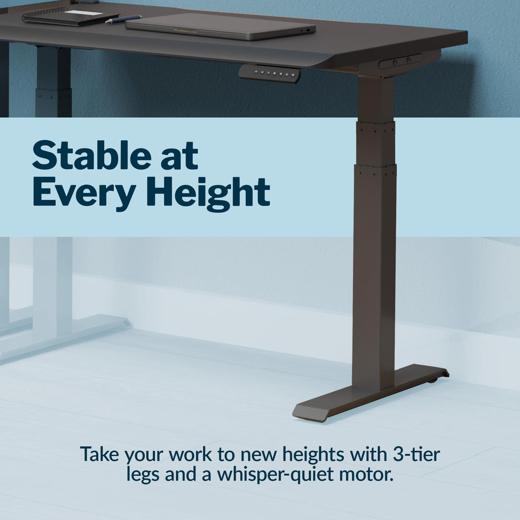 Comfort-Edge Adjustable Desk
