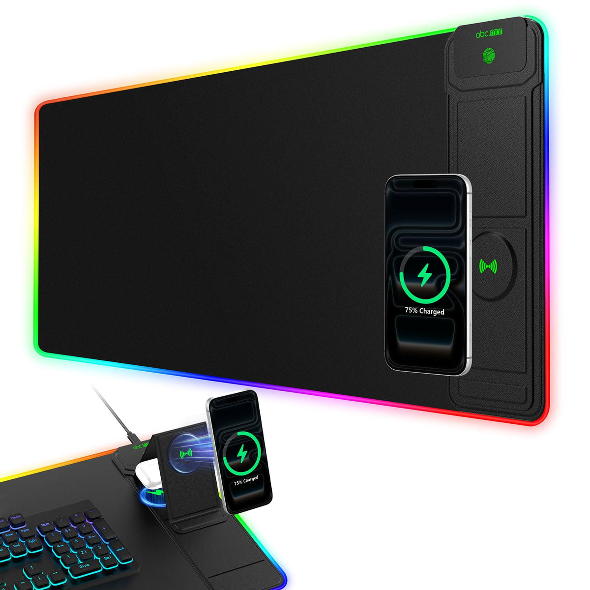 Wireless Charging Desk Mat