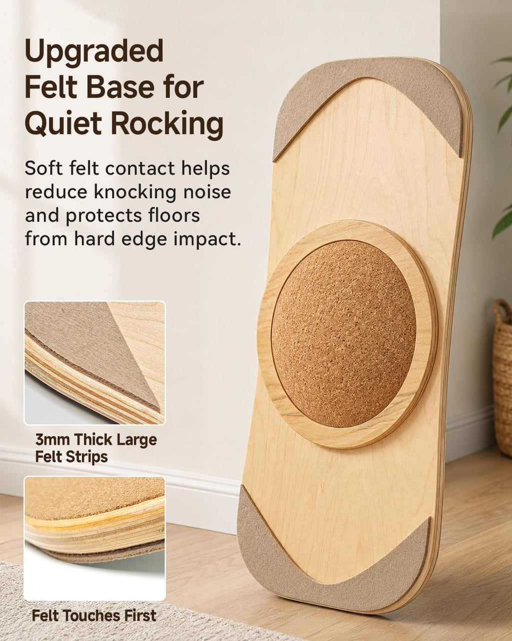 Cork Standing Balance Board