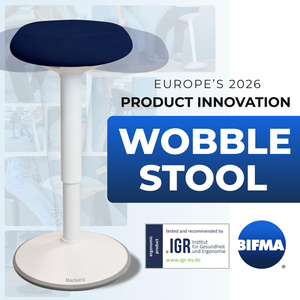 Height-Adjustable Wobble Stool