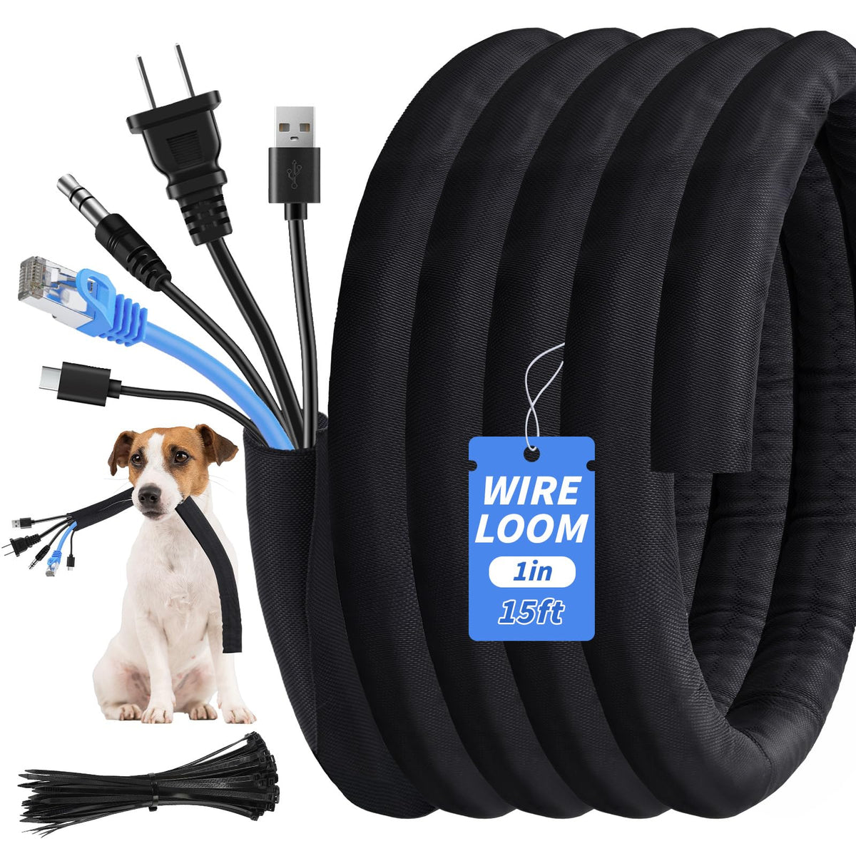 Braided Cable Protection Sleeve