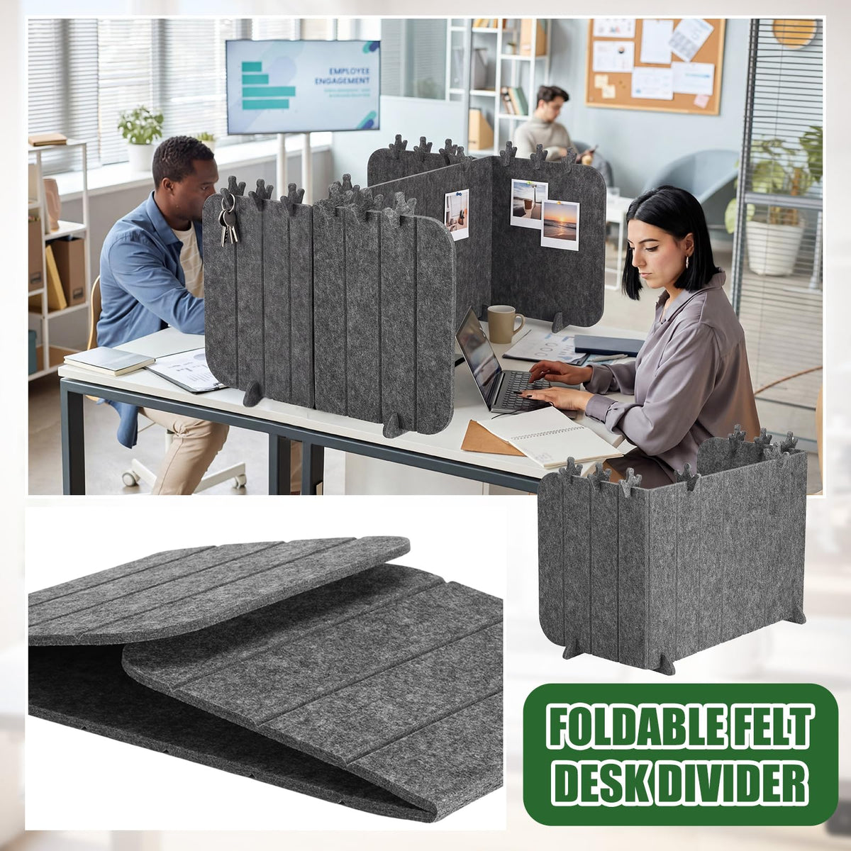 Foldable Felt Privacy Panel