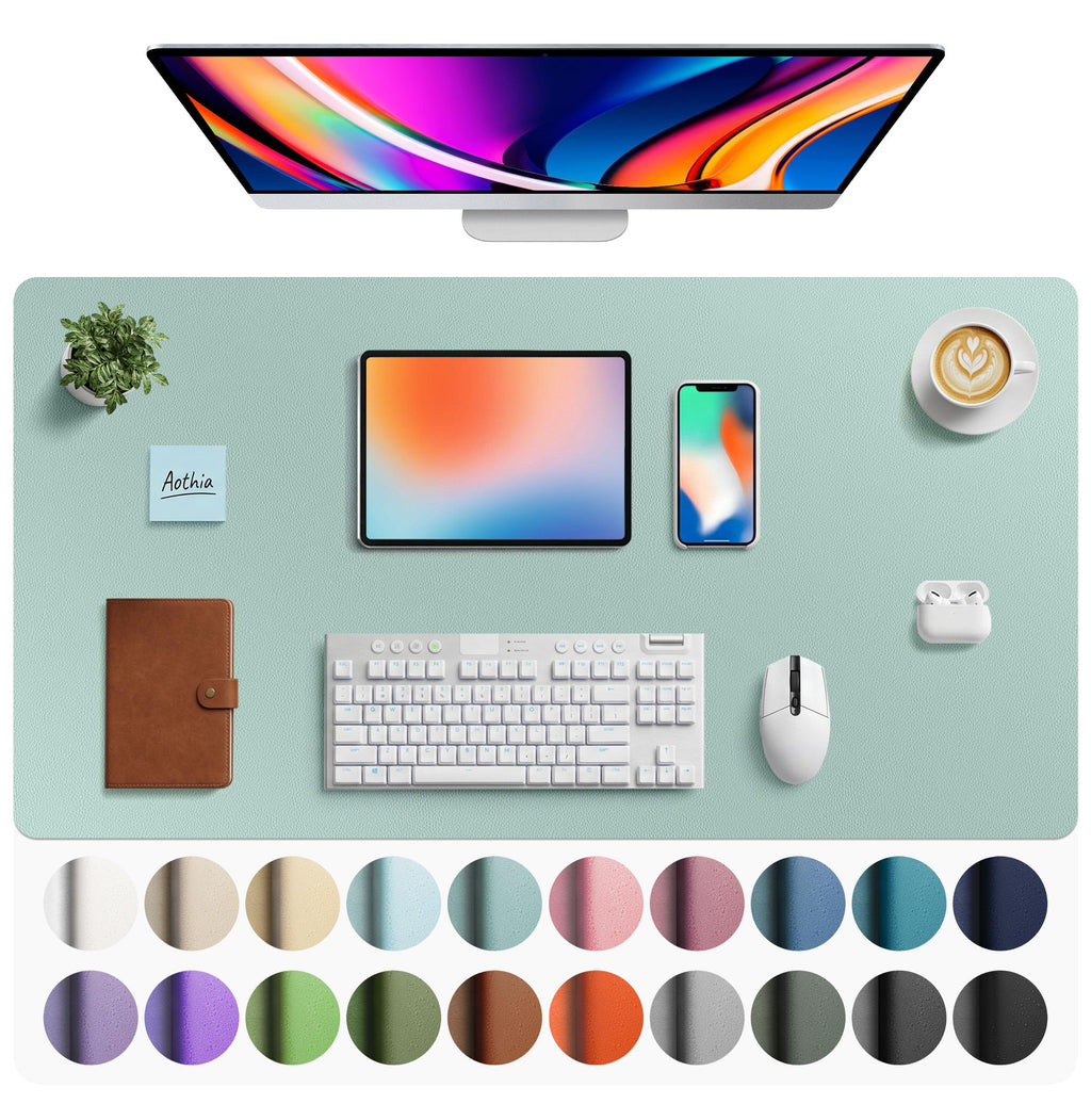 Non-Slip PU Leather Desk Mat