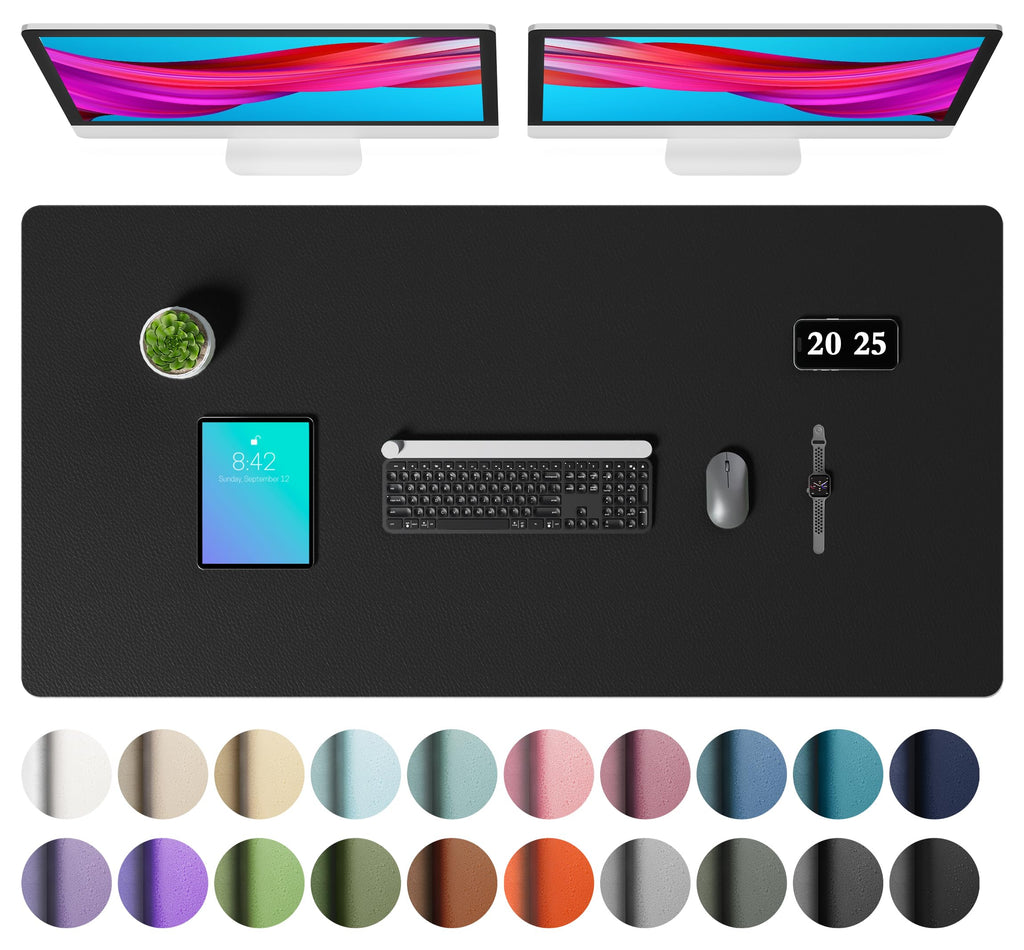 Non-Slip PU Leather Desk Mat