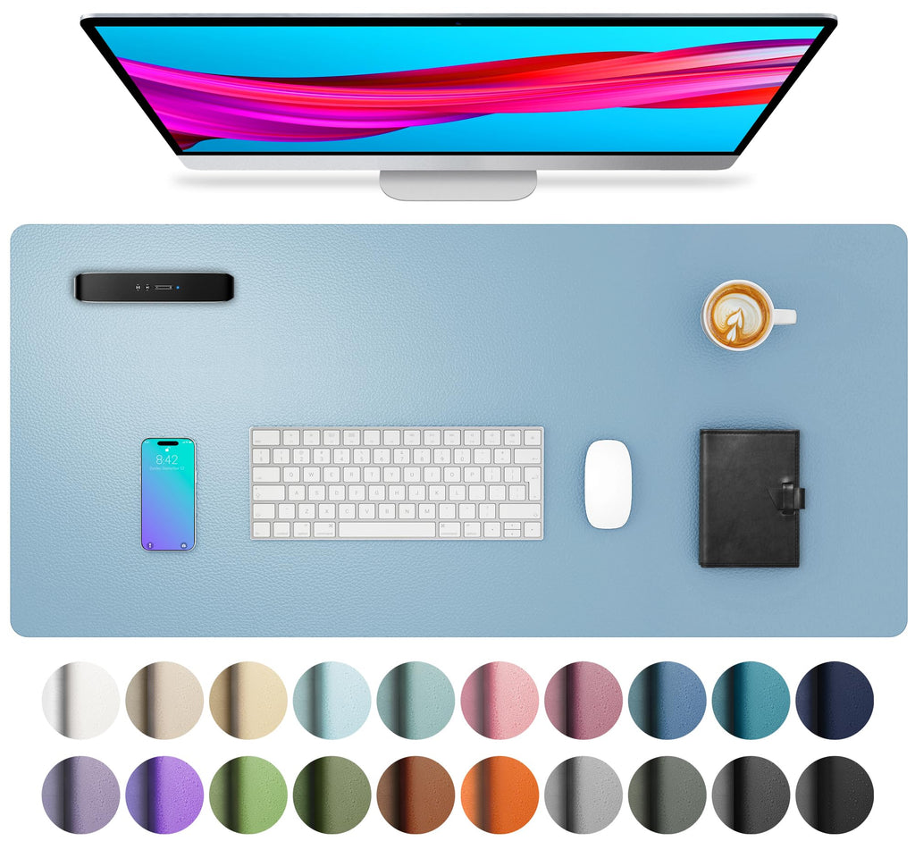 Non-Slip PU Leather Desk Mat