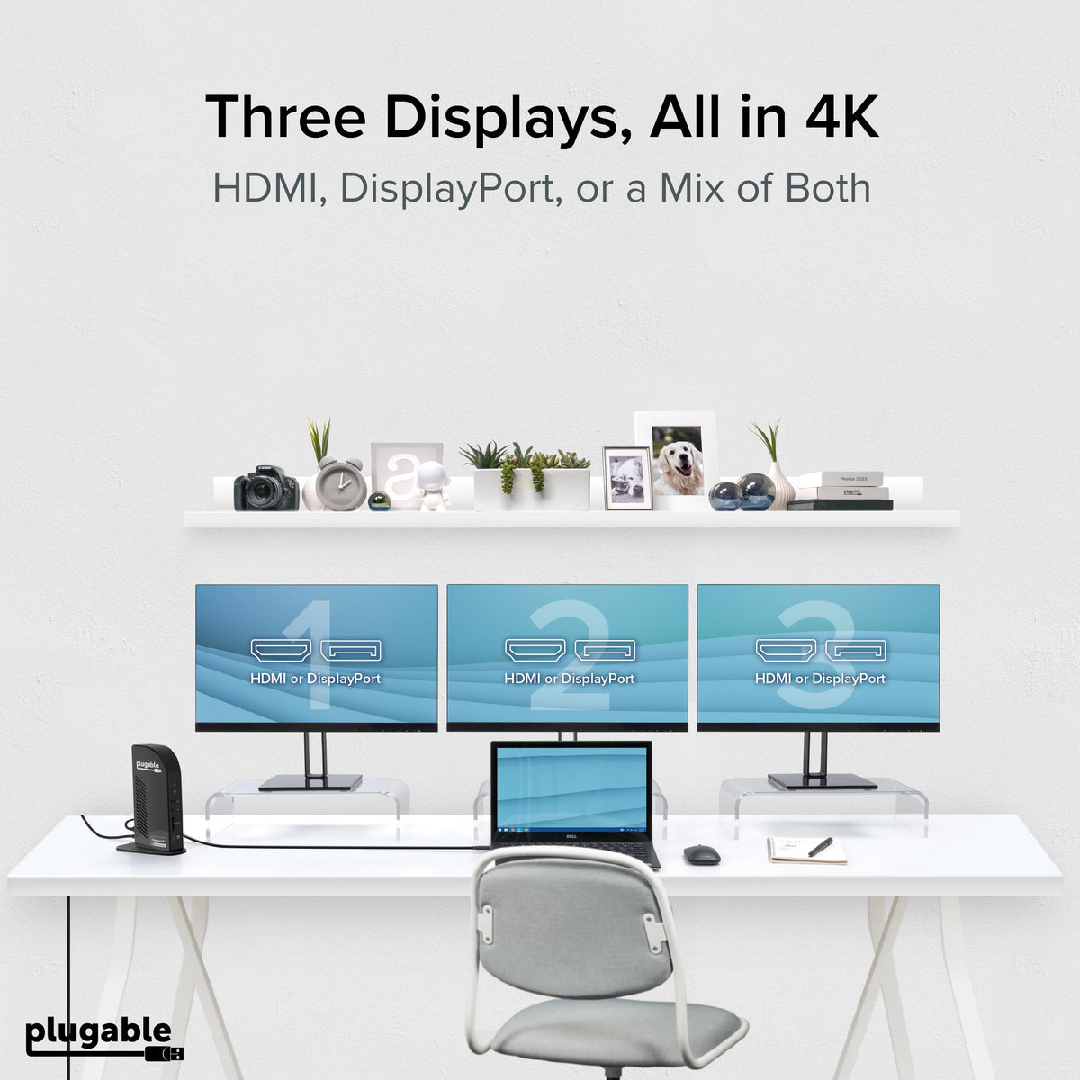 13-in-1 Triple Display USB-C Dock