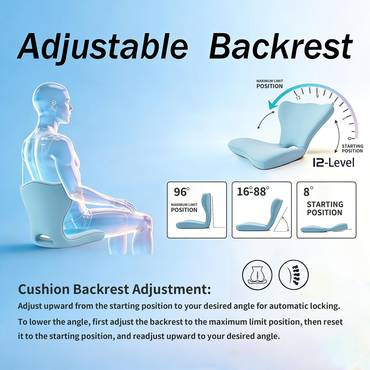 Memory Foam Lumbar Support