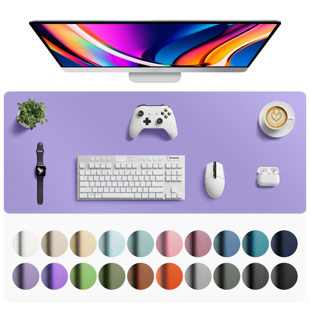 Non-Slip PU Leather Desk Mat