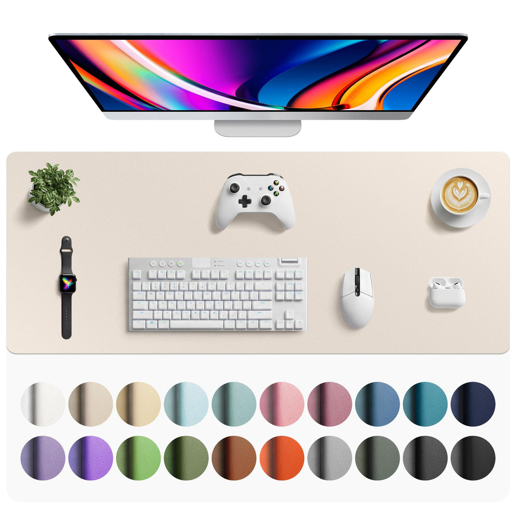 Non-Slip PU Leather Desk Mat