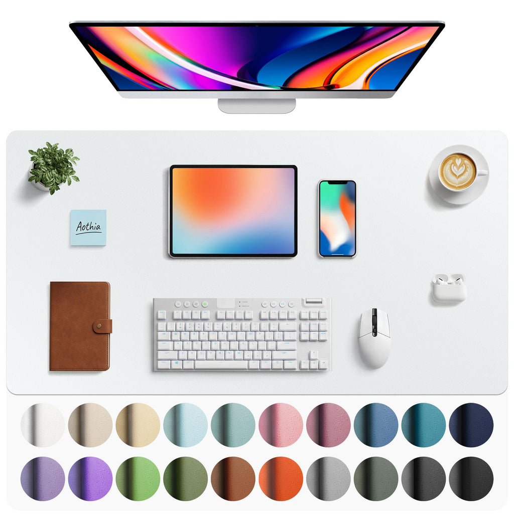 Non-Slip PU Leather Desk Mat