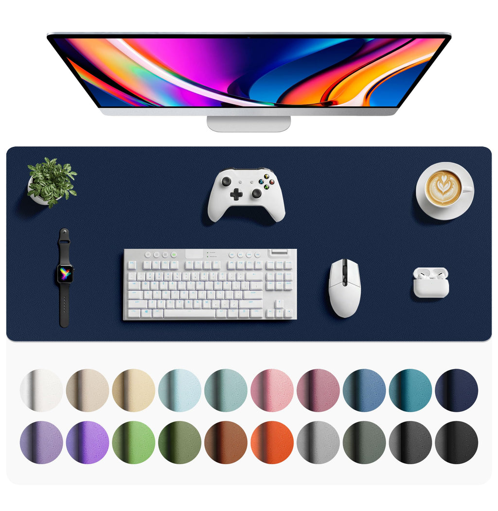 Non-Slip PU Leather Desk Mat
