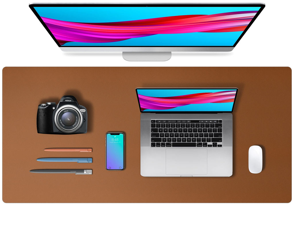 Non-Slip PU Leather Desk Mat
