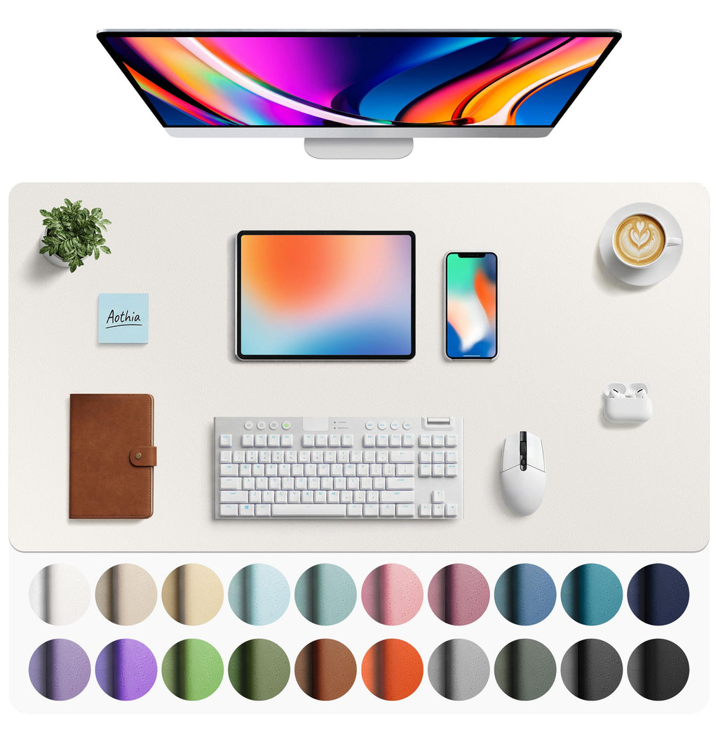Non-Slip PU Leather Desk Mat