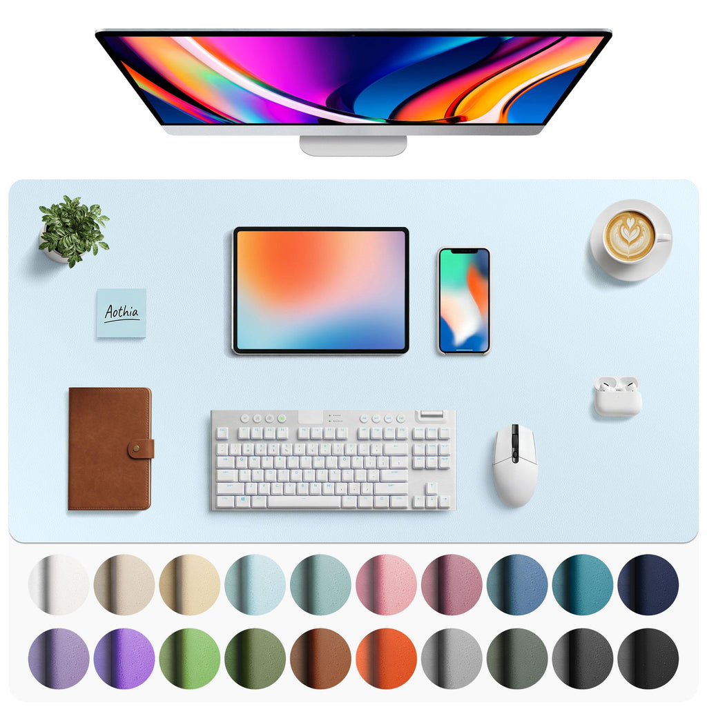 Non-Slip PU Leather Desk Mat