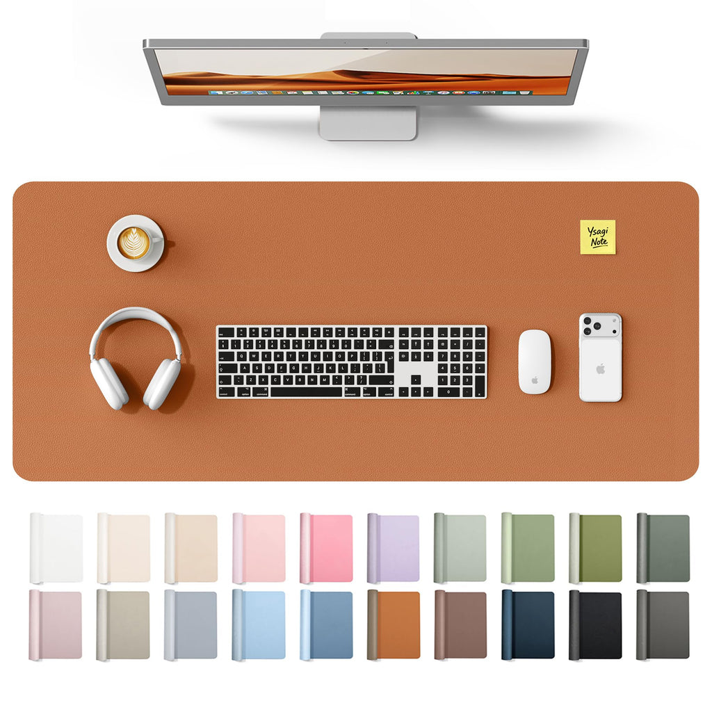 Waterproof PU Leather Desk Mat