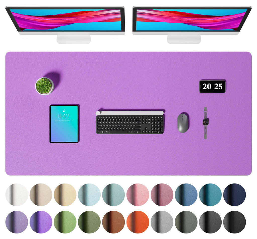 Non-Slip PU Leather Desk Mat