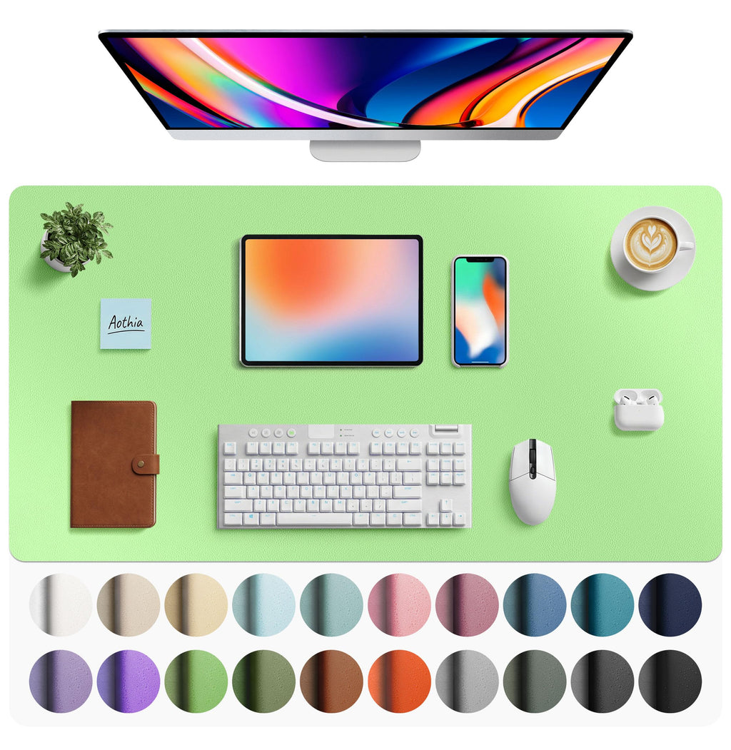 Non-Slip PU Leather Desk Mat