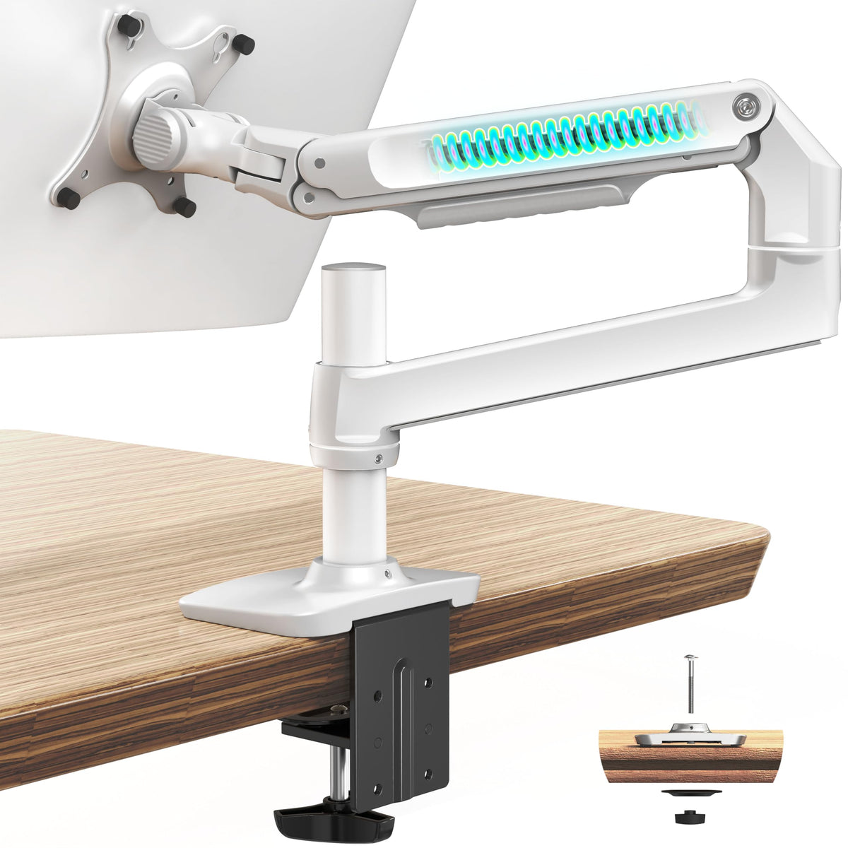 Adjustable Multi-Monitor Desk Arm
