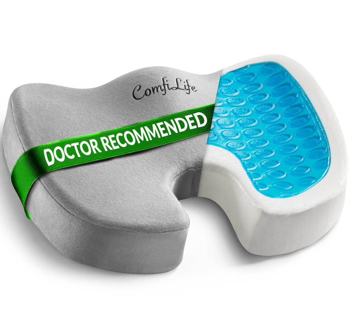 Gel Memory Foam Seat Cushion
