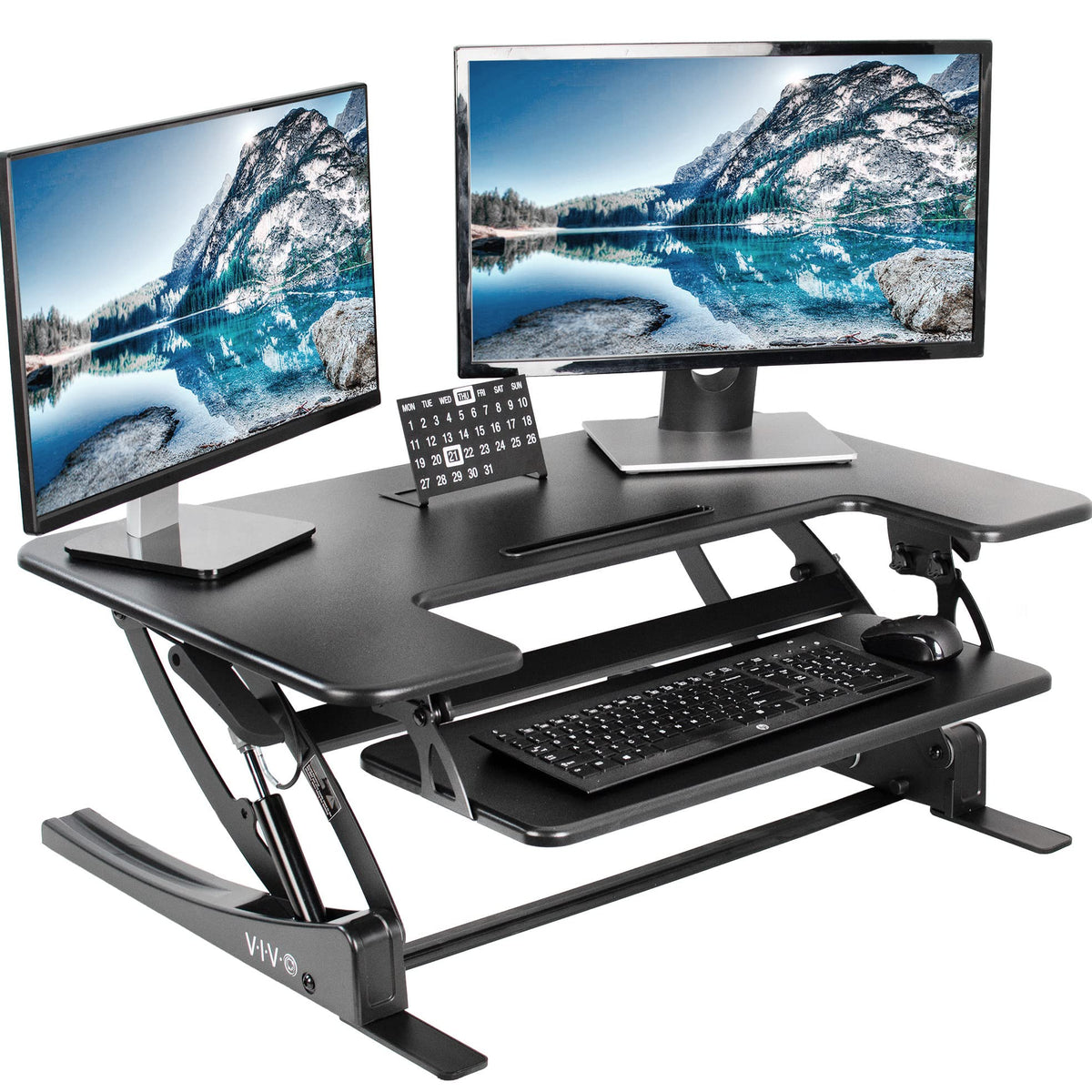 Pneumatic Standing Desk Converter