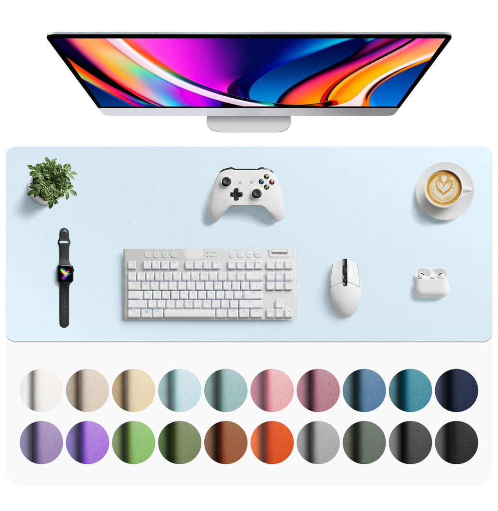 Non-Slip PU Leather Desk Mat
