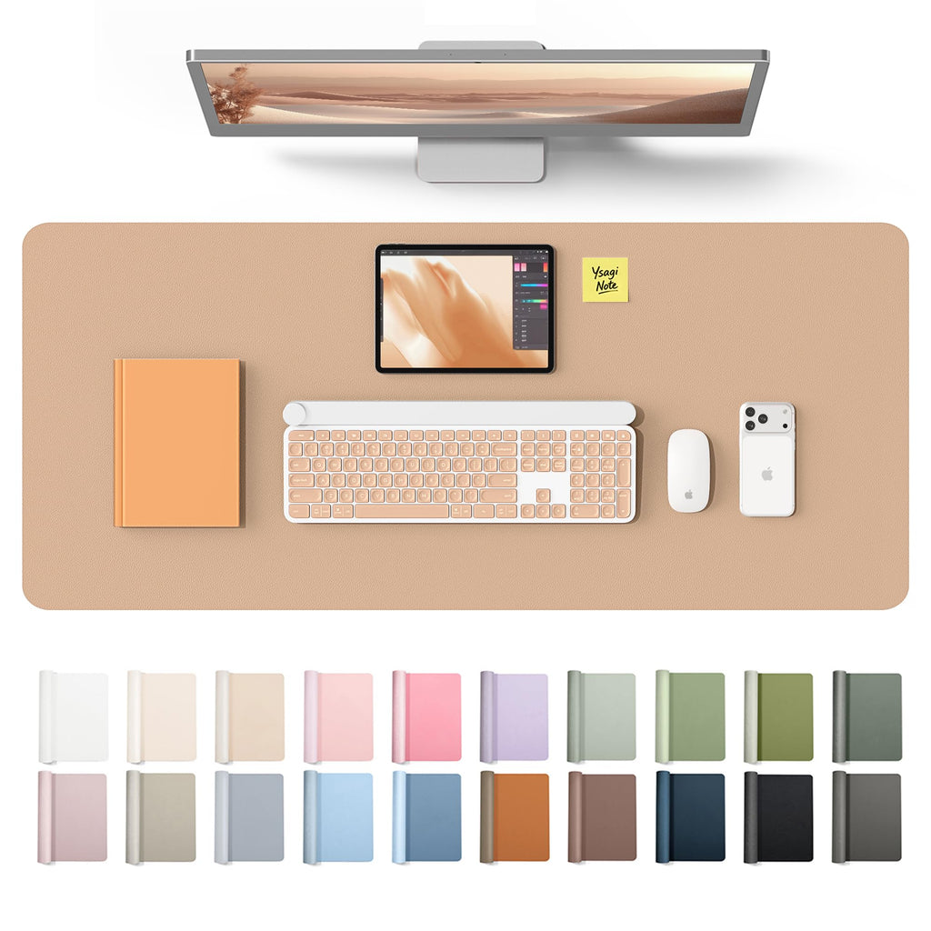 Waterproof PU Leather Desk Mat