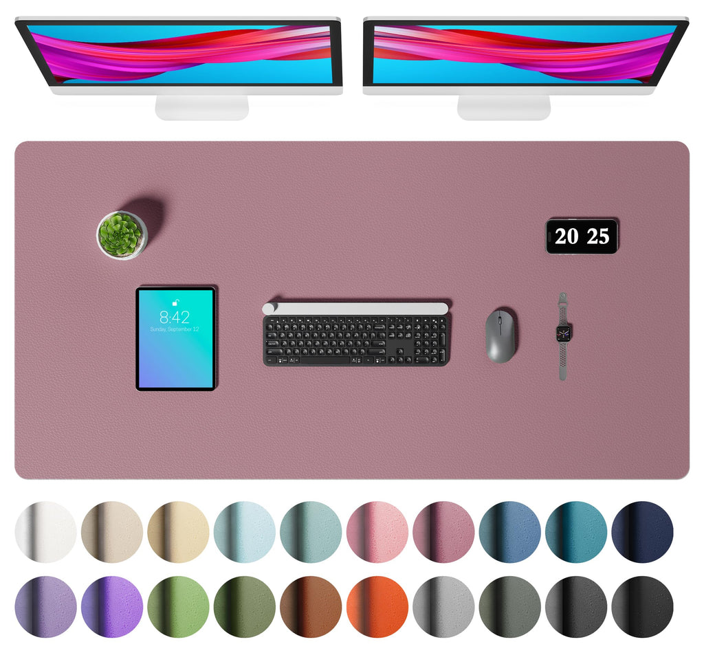 Non-Slip PU Leather Desk Mat
