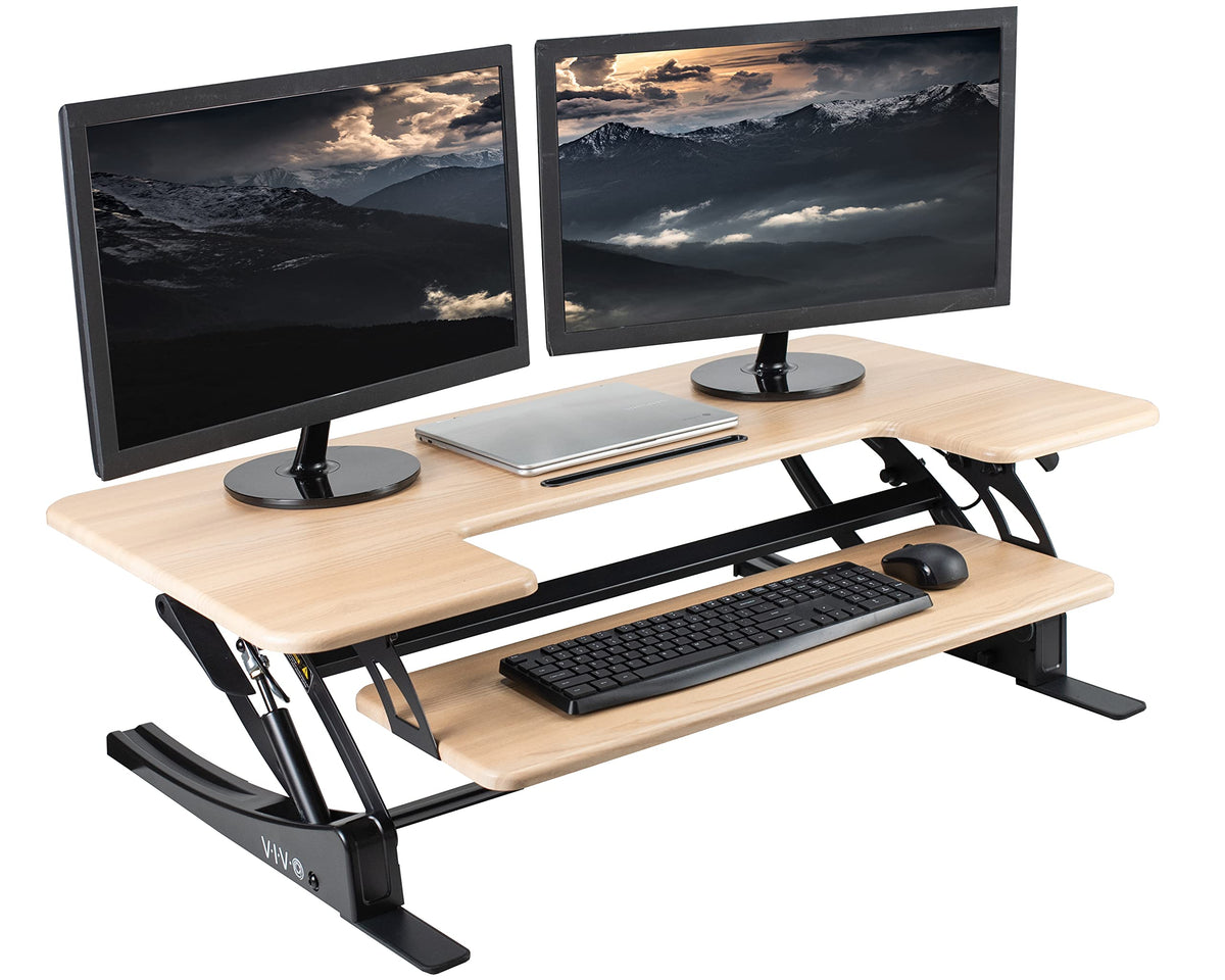 Pneumatic Standing Desk Converter