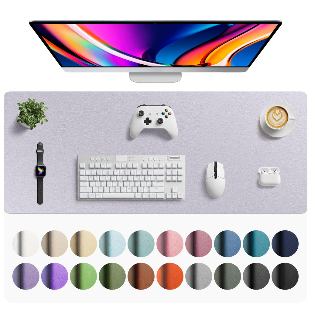 Non-Slip PU Leather Desk Mat