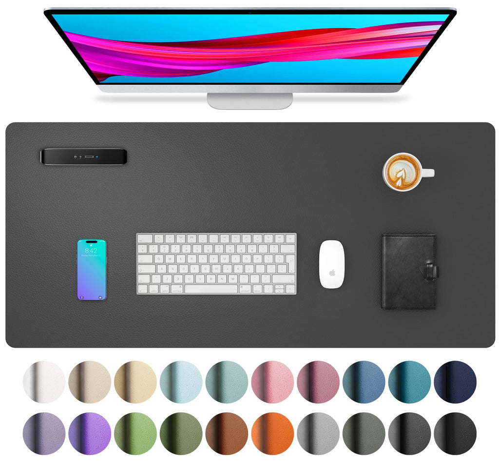 Non-Slip PU Leather Desk Mat