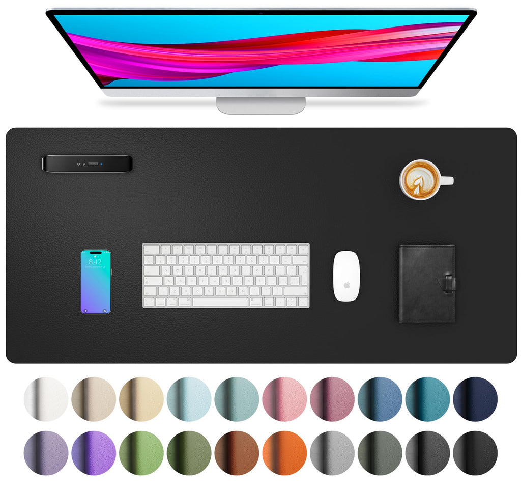Non-Slip PU Leather Desk Mat
