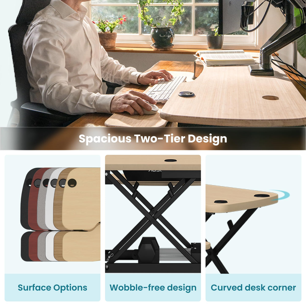 Electric Desktop Riser