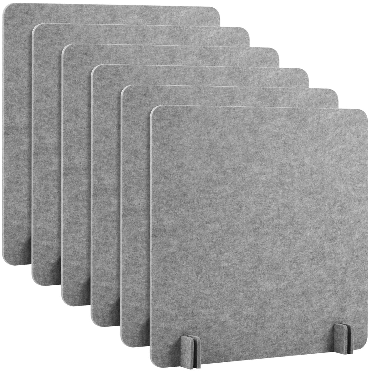 Six-Pack Acoustic Desk Dividers