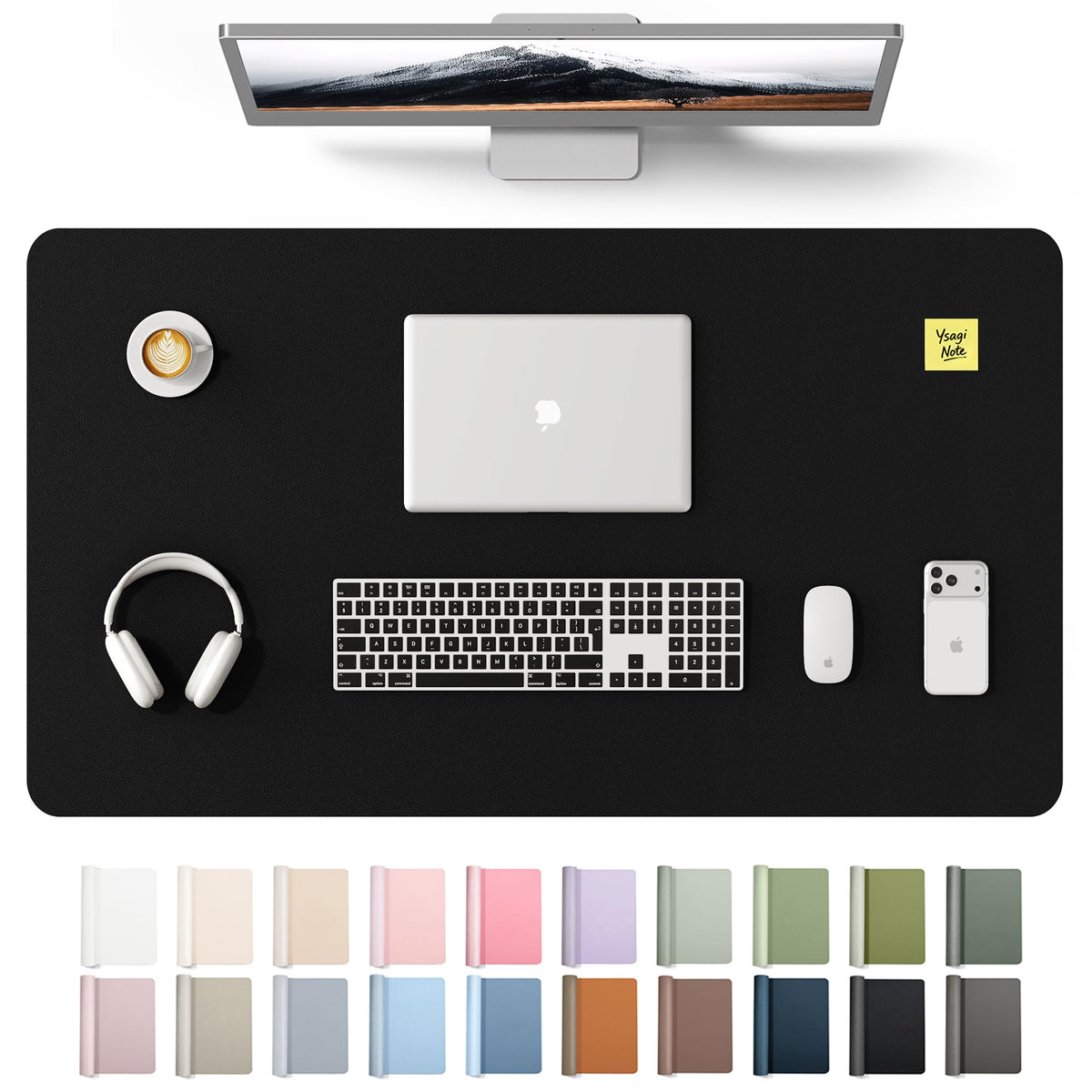 Waterproof PU Leather Desk Mat