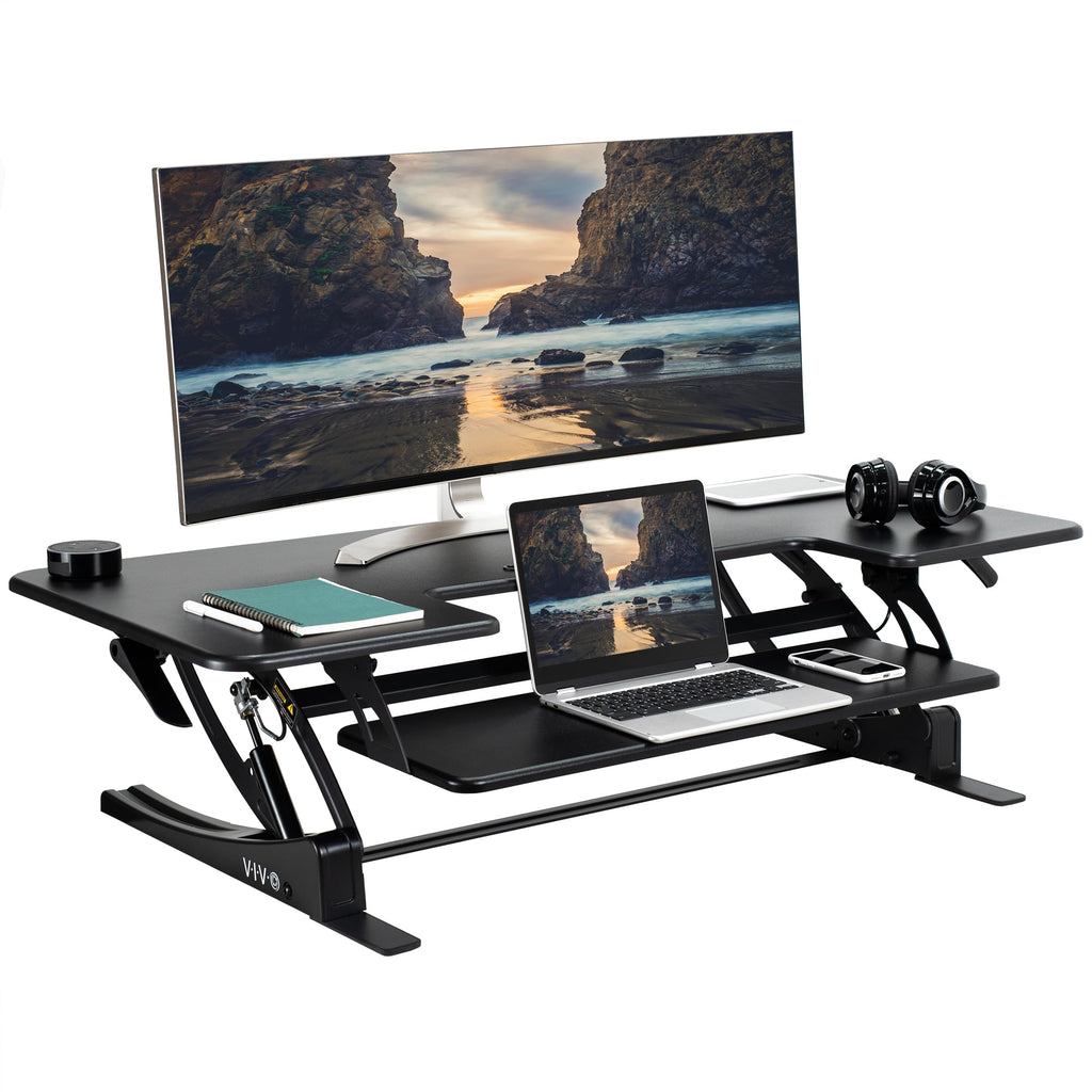 Pneumatic Standing Desk Converter