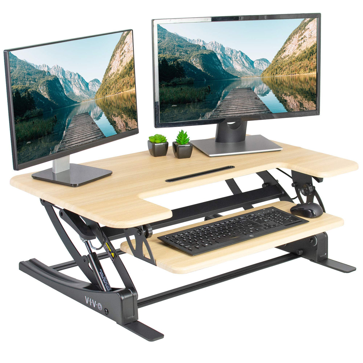 Pneumatic Standing Desk Converter
