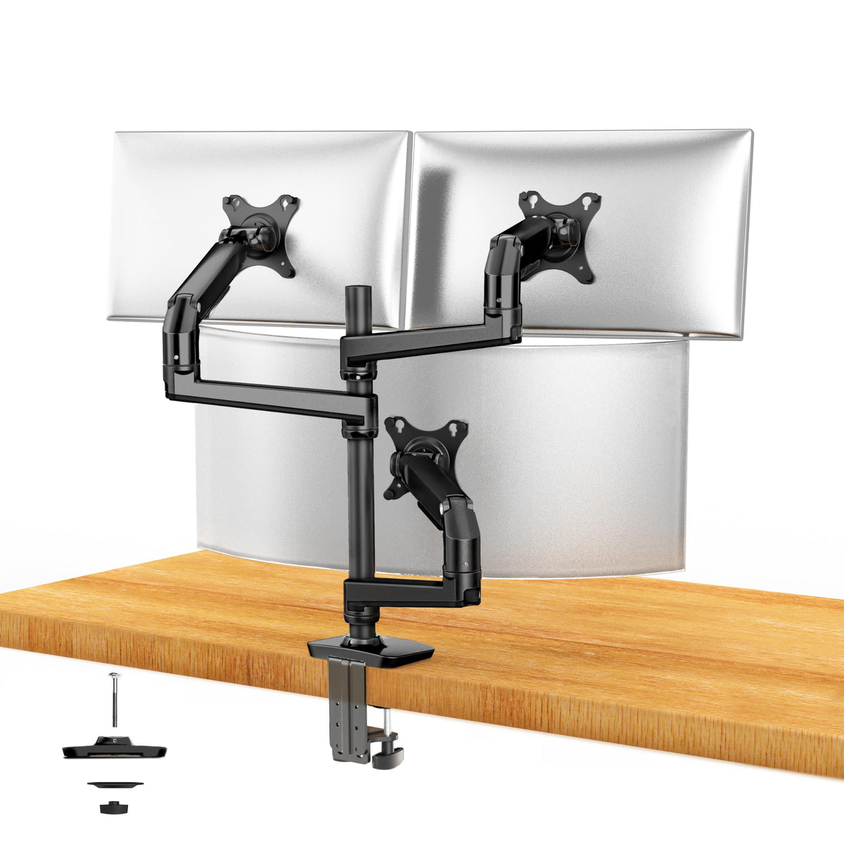 Adjustable Multi-Monitor Desk Arm