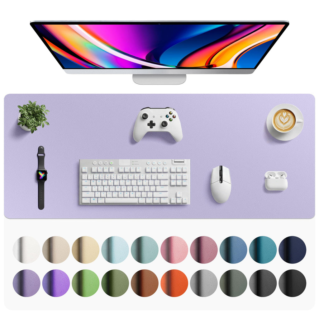 Non-Slip PU Leather Desk Mat