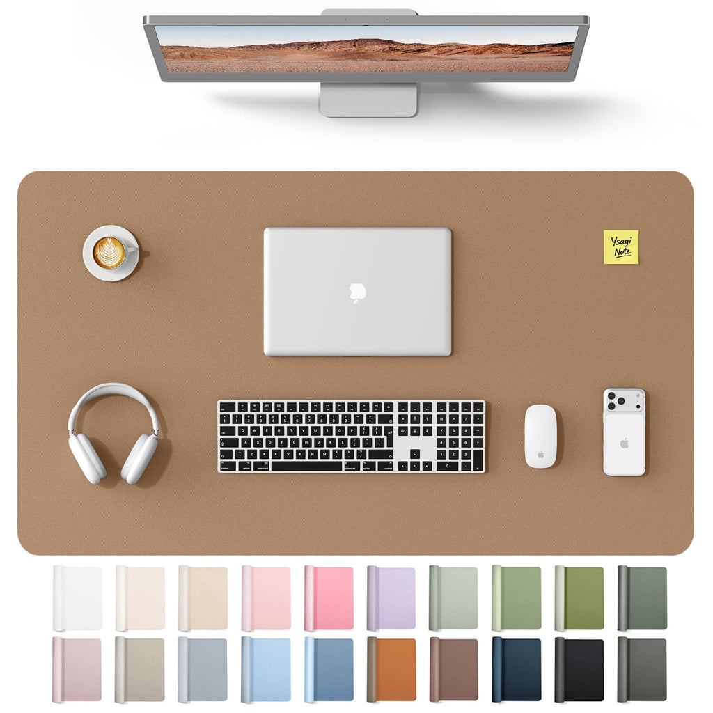 Waterproof PU Leather Desk Mat