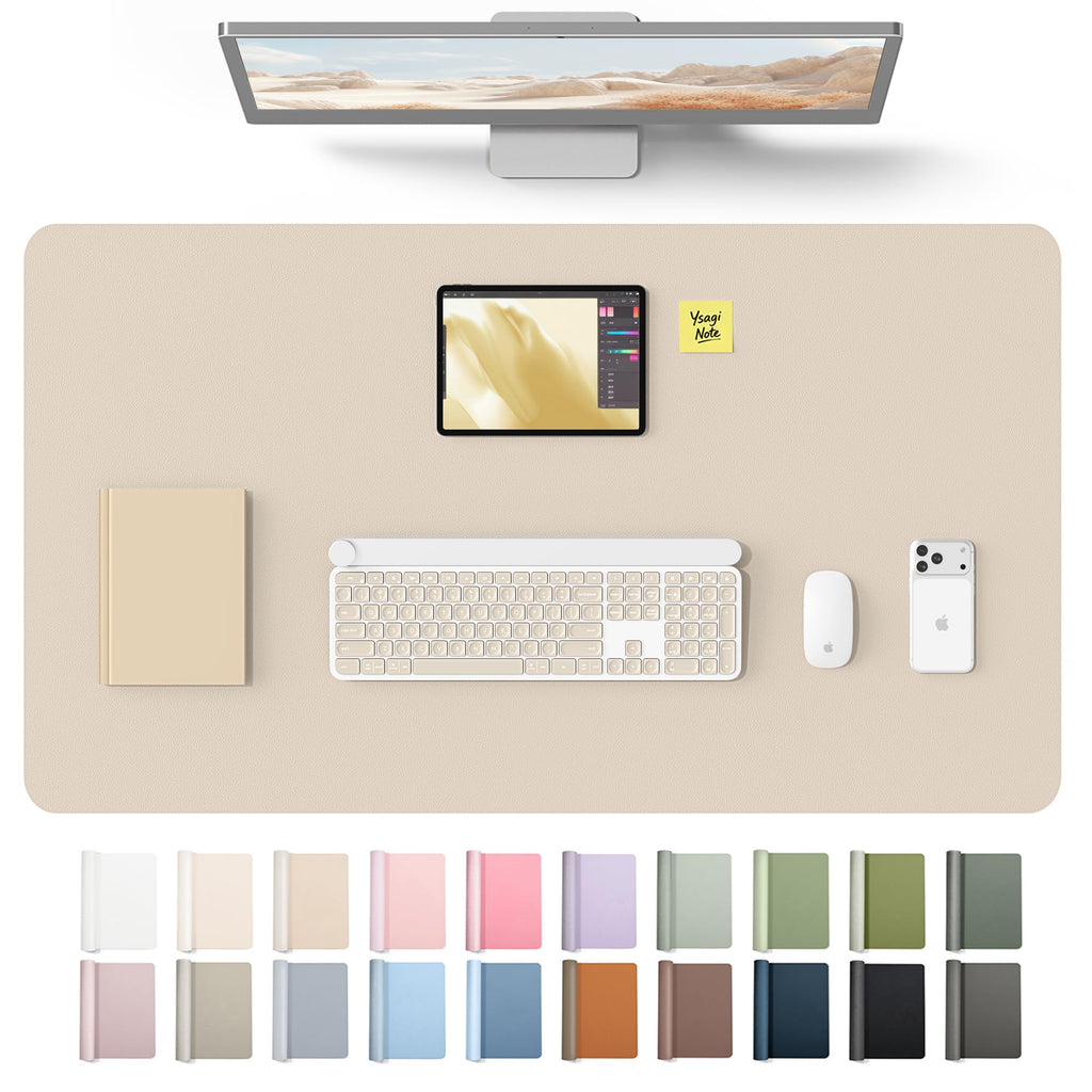 Waterproof PU Leather Desk Mat