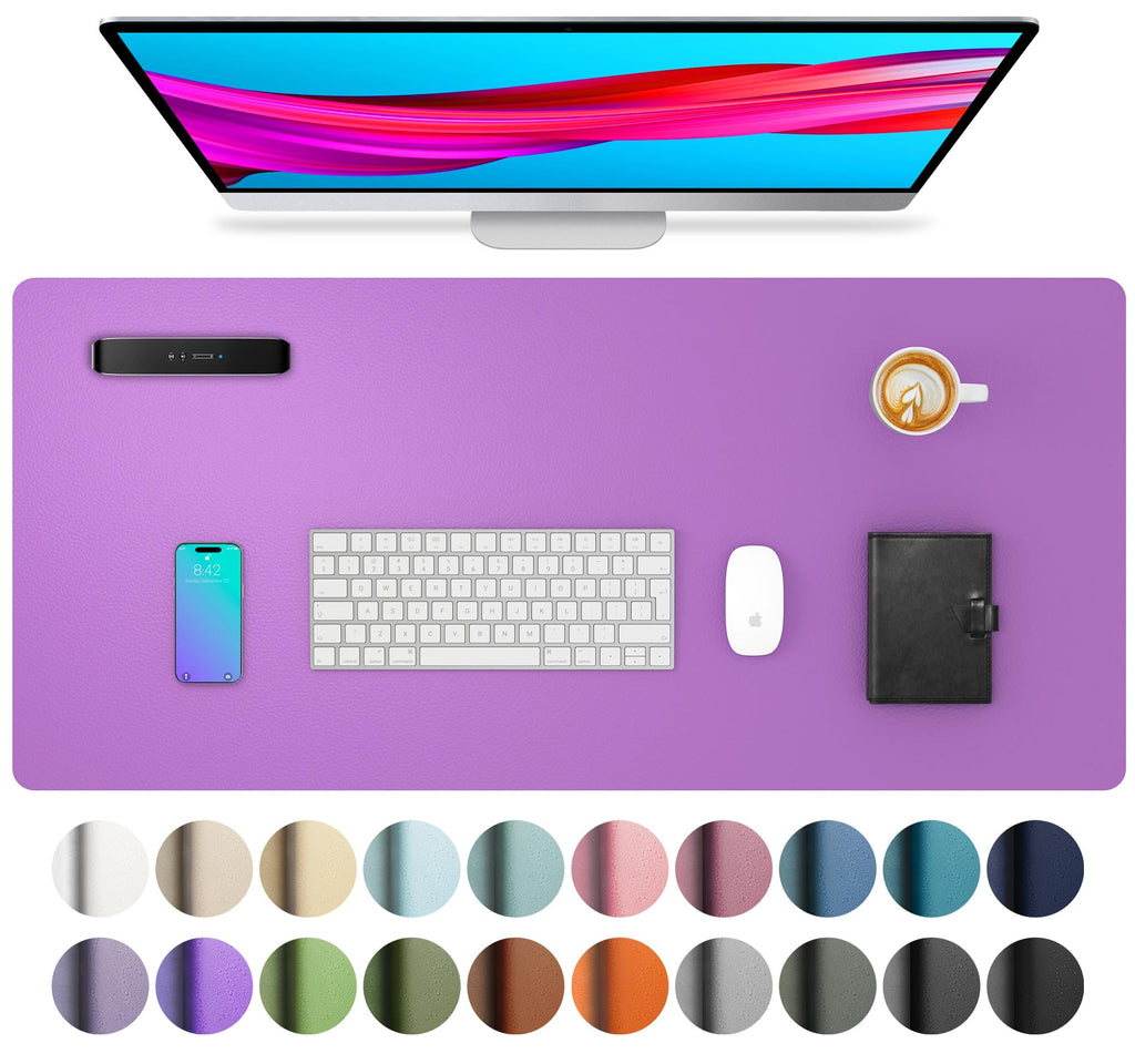 Non-Slip PU Leather Desk Mat