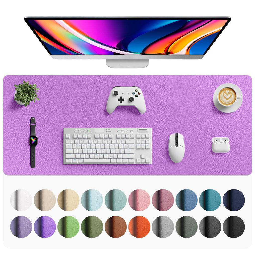 Non-Slip PU Leather Desk Mat