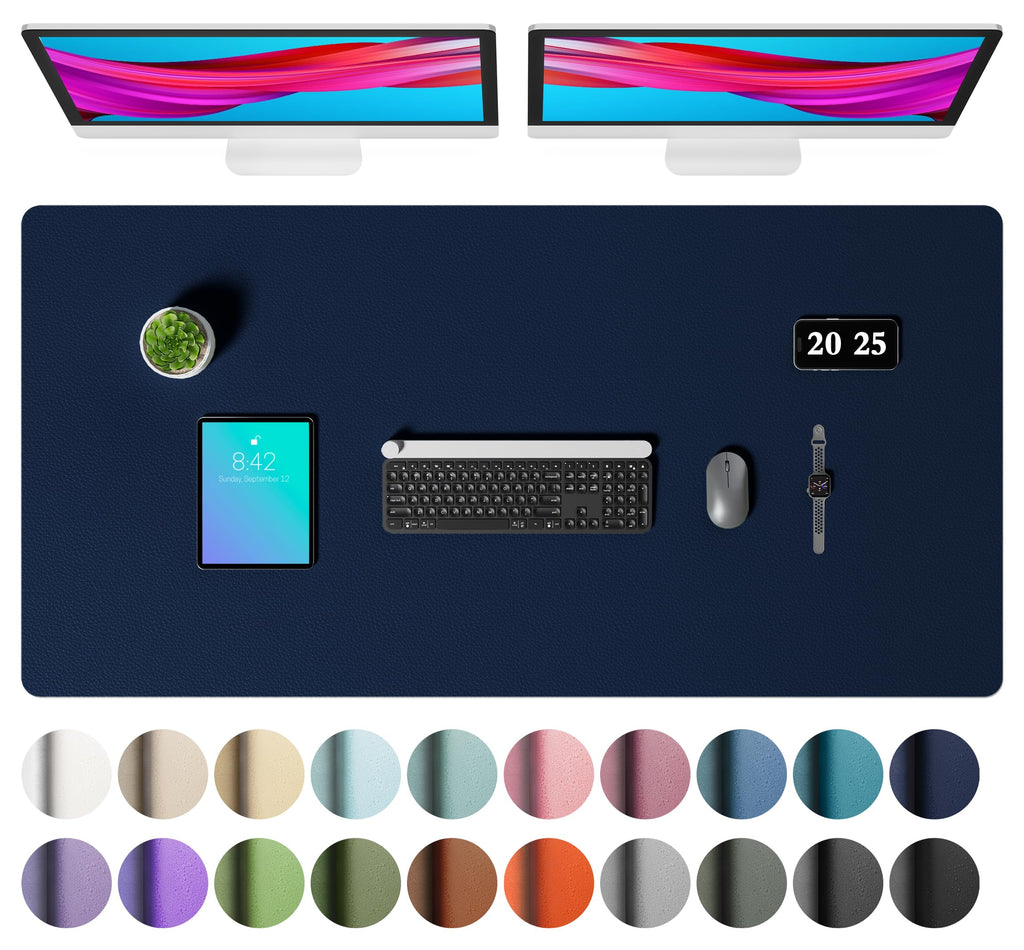 Non-Slip PU Leather Desk Mat