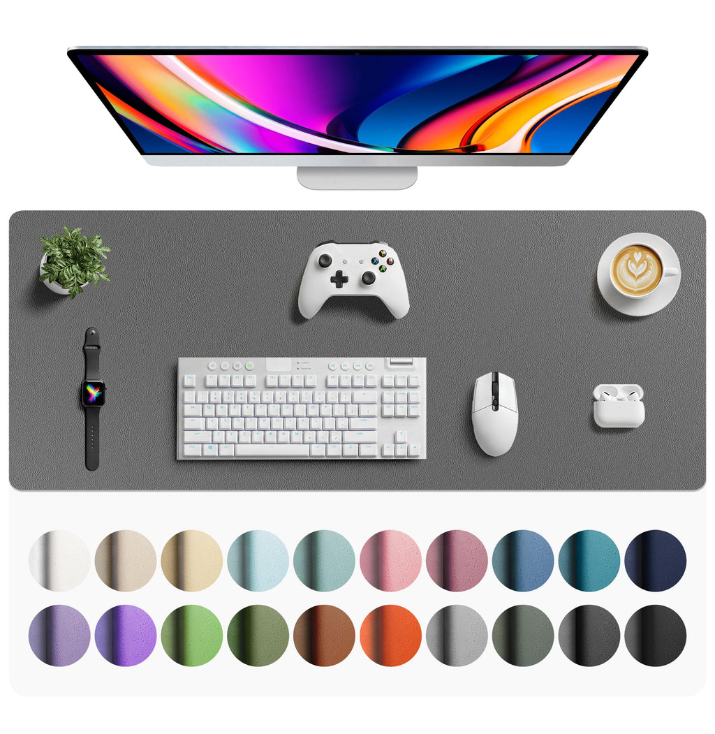 Non-Slip PU Leather Desk Mat