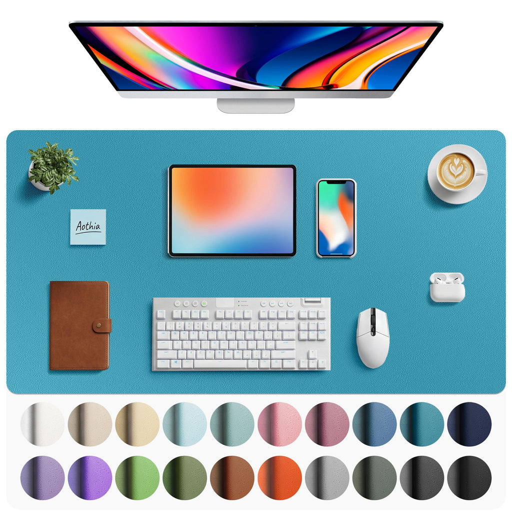 Non-Slip PU Leather Desk Mat