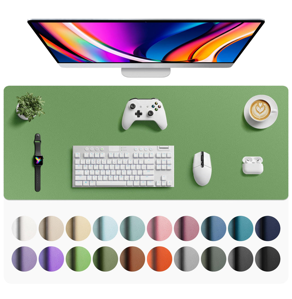 Non-Slip PU Leather Desk Mat