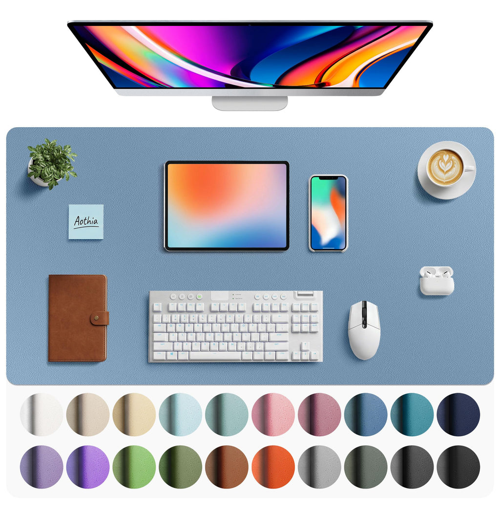 Non-Slip PU Leather Desk Mat
