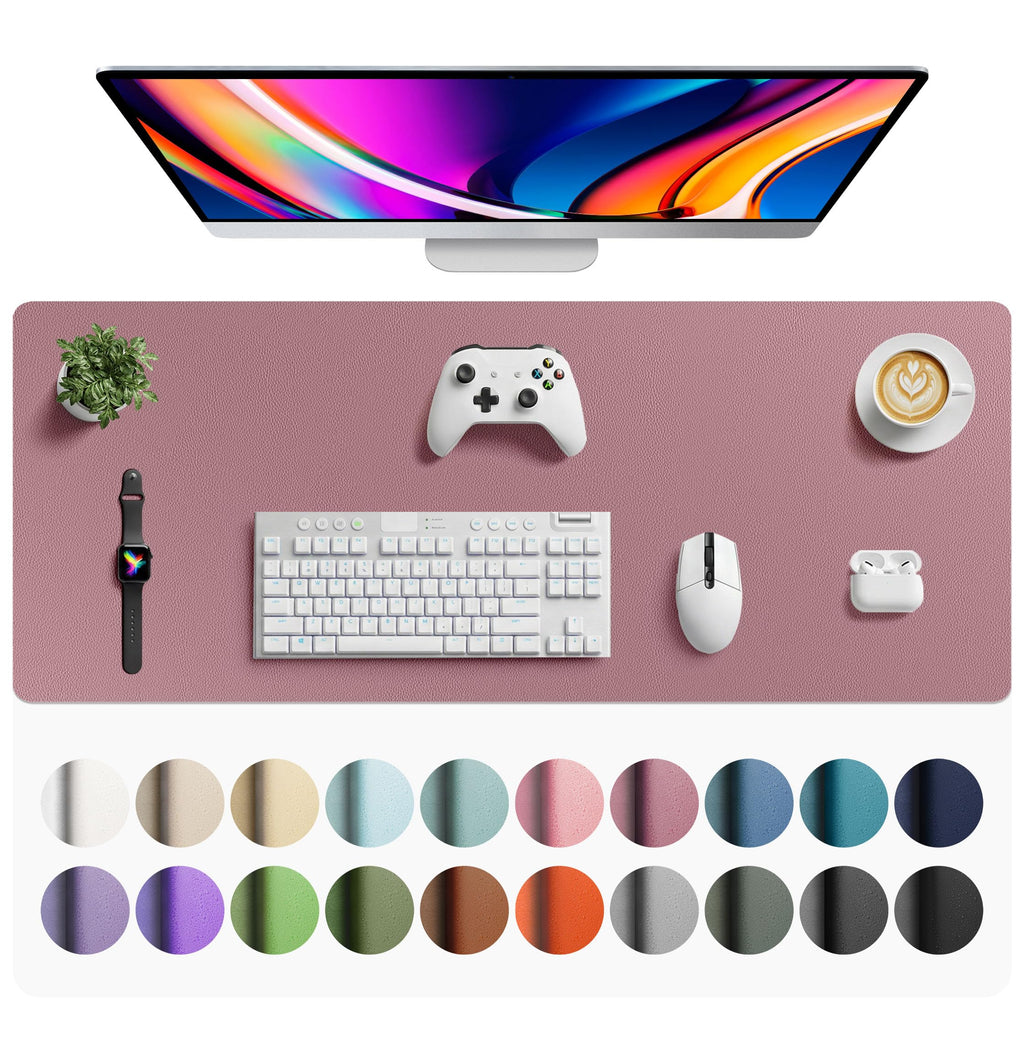 Non-Slip PU Leather Desk Mat