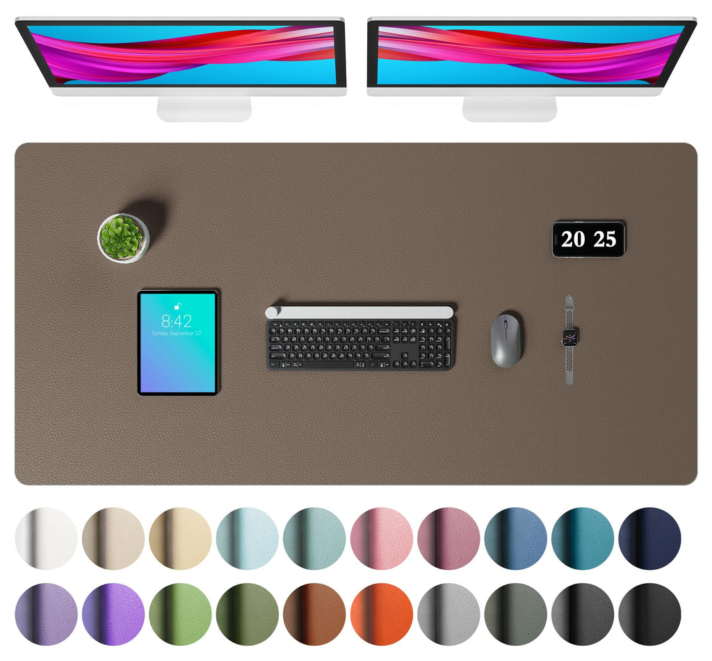 Non-Slip PU Leather Desk Mat